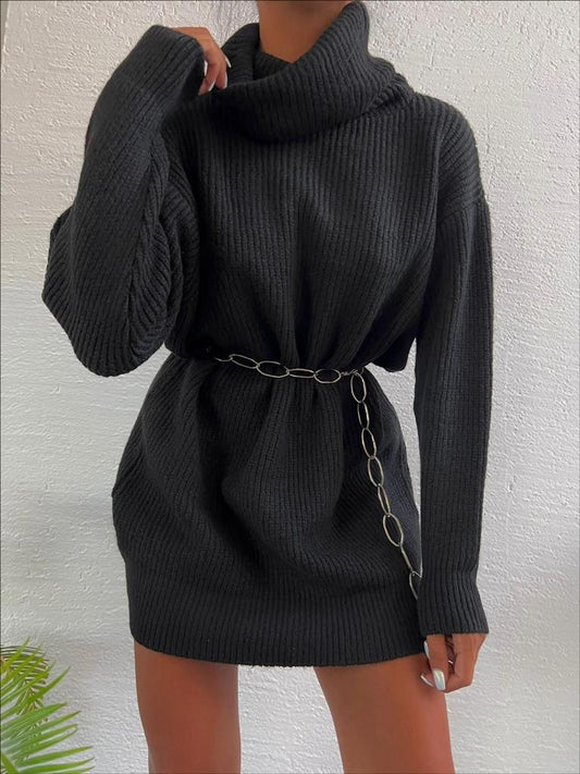 Дамски пуловер LORAN  https://bvseductive.com/products/дамски-пуловер-loran  ежедневен пуловер/блузон в черен цвят изработена от плетиво с дълъг ръкав и поло яка свободна кройка, подходяща за всяка фигура стилно предложение за впечатляваща визия през хладните дни